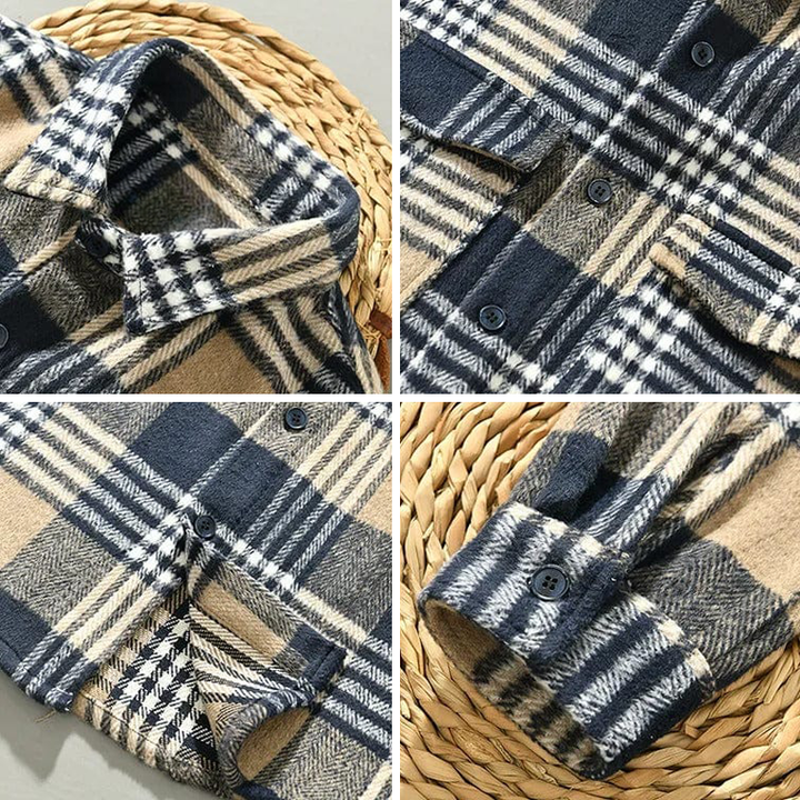 Kevinflanell | Weiches Flanellhemd