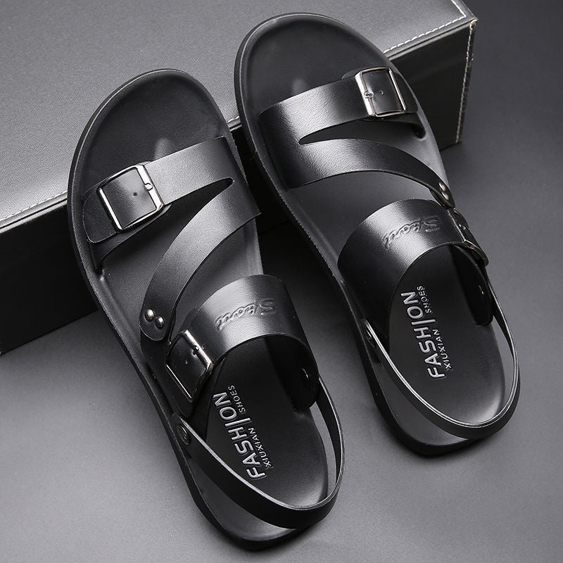 Ledergang | Herren-Ledersandalen