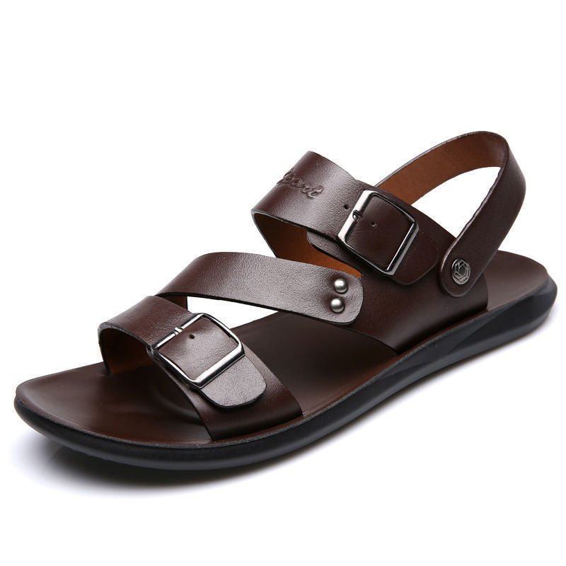 Ledergang | Herren-Ledersandalen
