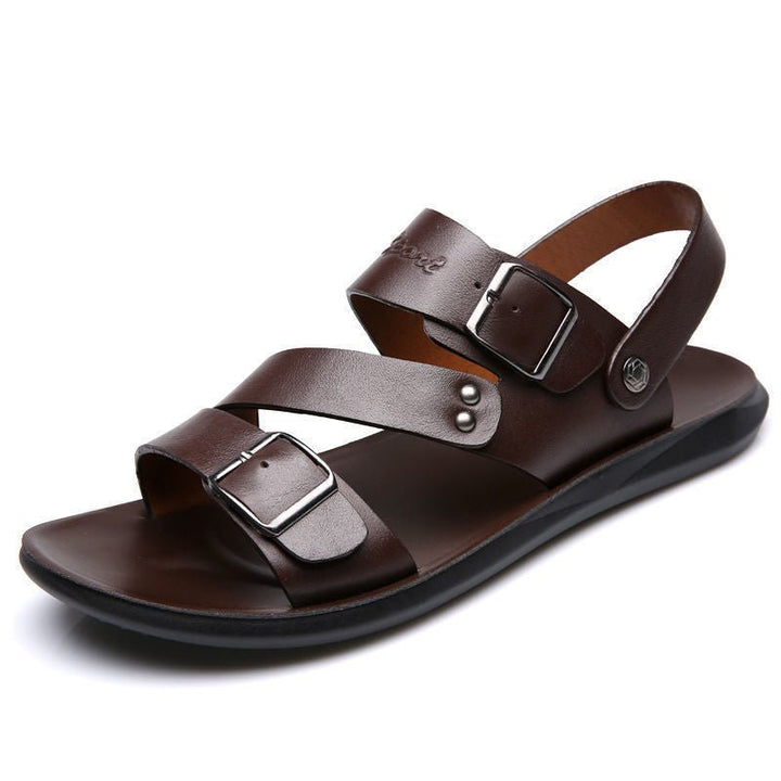 Ledergang | Herren-Ledersandalen