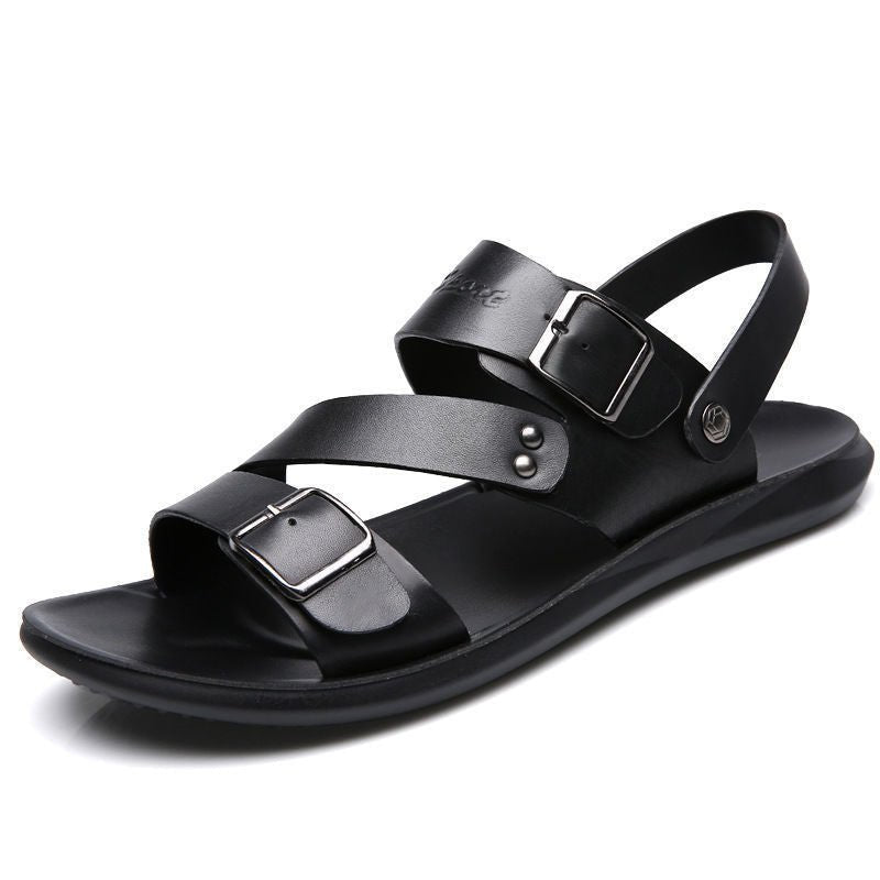 Ledergang | Herren-Ledersandalen