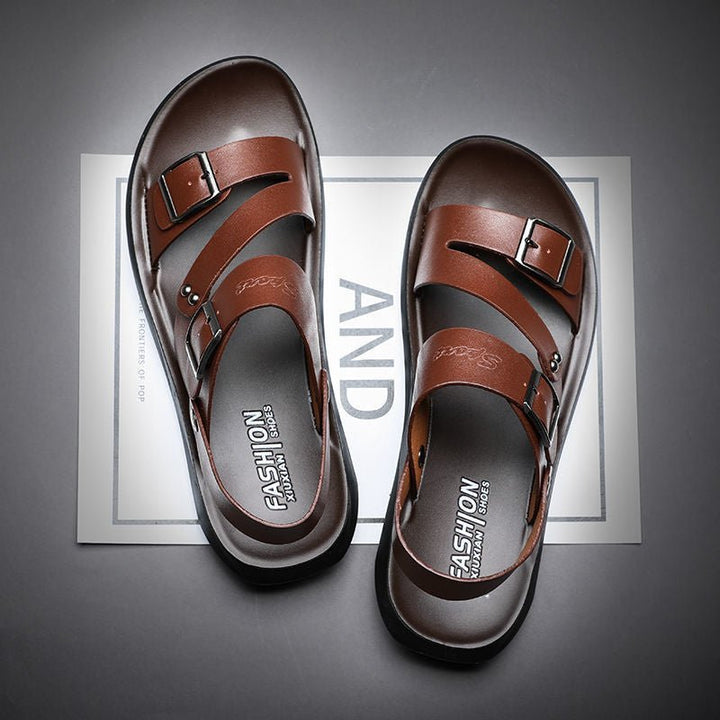 Ledergang | Herren-Ledersandalen
