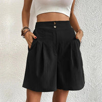 Hochbund | Komfort-Shorts mit hoher Taille