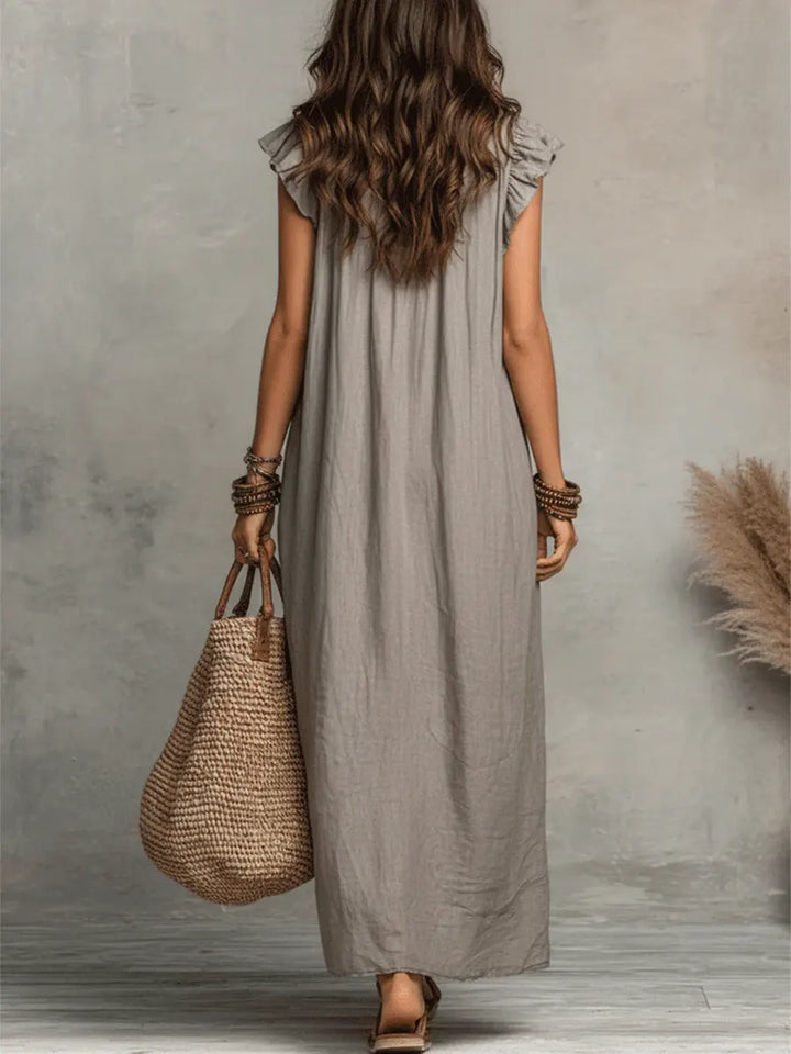 Cecilia Boho-Maxikleid, Detailansicht