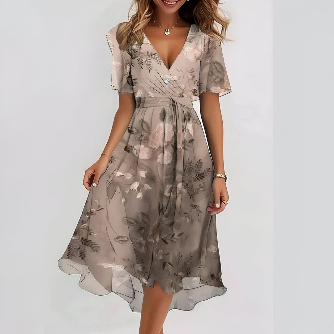 Serayaluft | Elegantes, Luftiges Kleid mit Bauchbedeckendem Schnitt