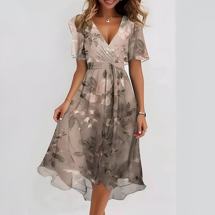 Serayaluft | Elegantes, Luftiges Kleid mit Bauchbedeckendem Schnitt