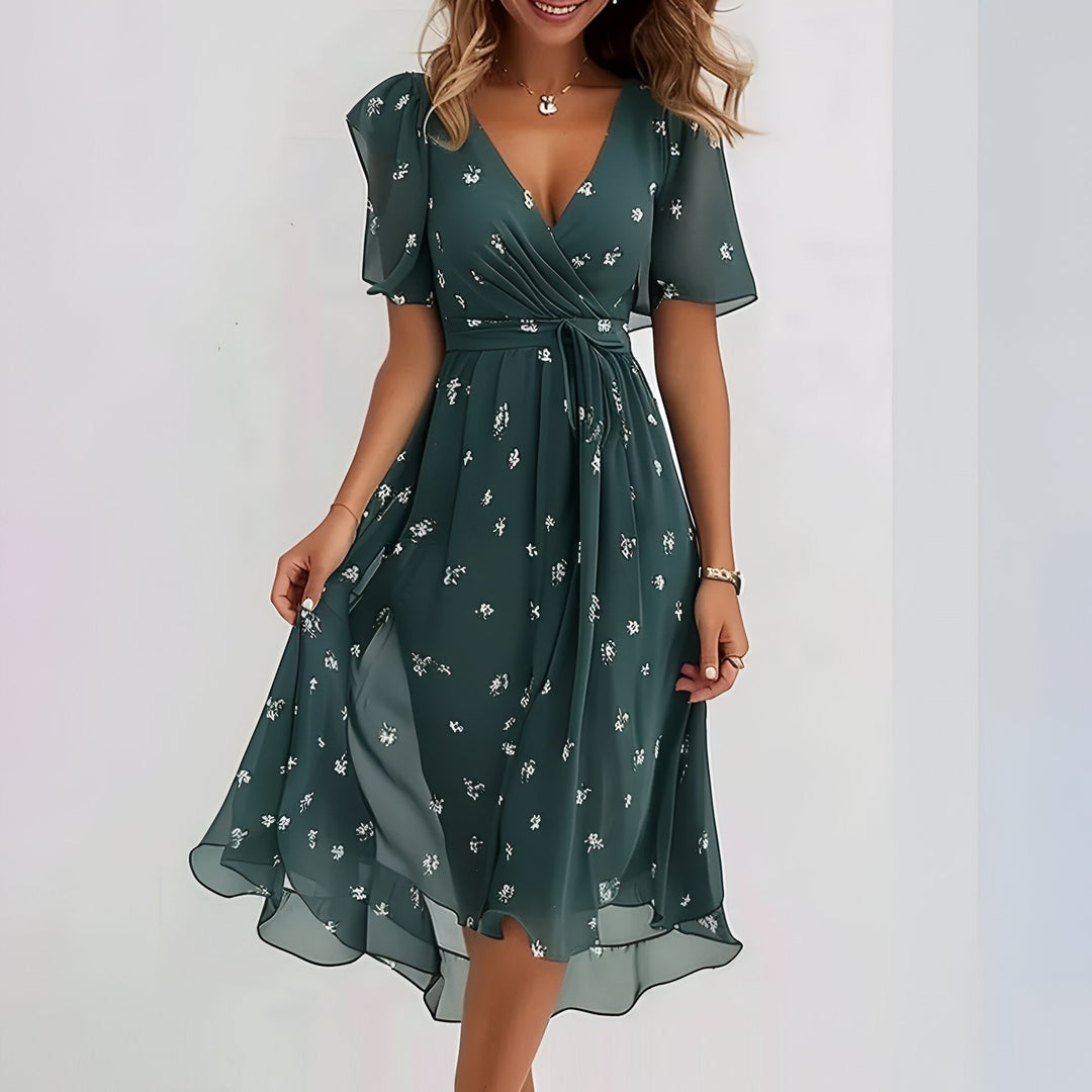 Serayaluft | Elegantes, Luftiges Kleid mit Bauchbedeckendem Schnitt