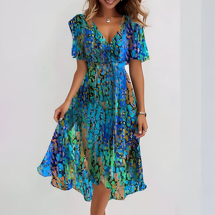 Serayaluft | Elegantes, Luftiges Kleid mit Bauchbedeckendem Schnitt