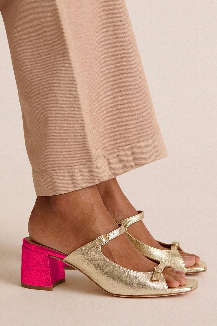 Valentina Riviera-Sandalen Gold