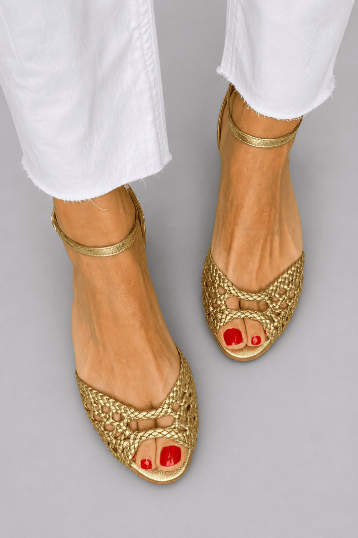 Isadora Flecht-Sandalen Detailansicht