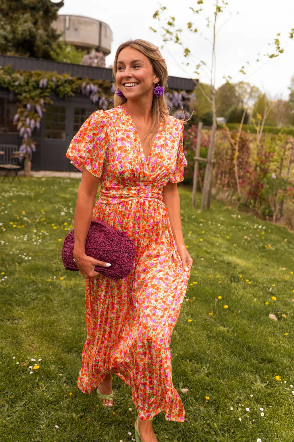 Erikablumen | Stilvolles & Bequemes Blumenkleid