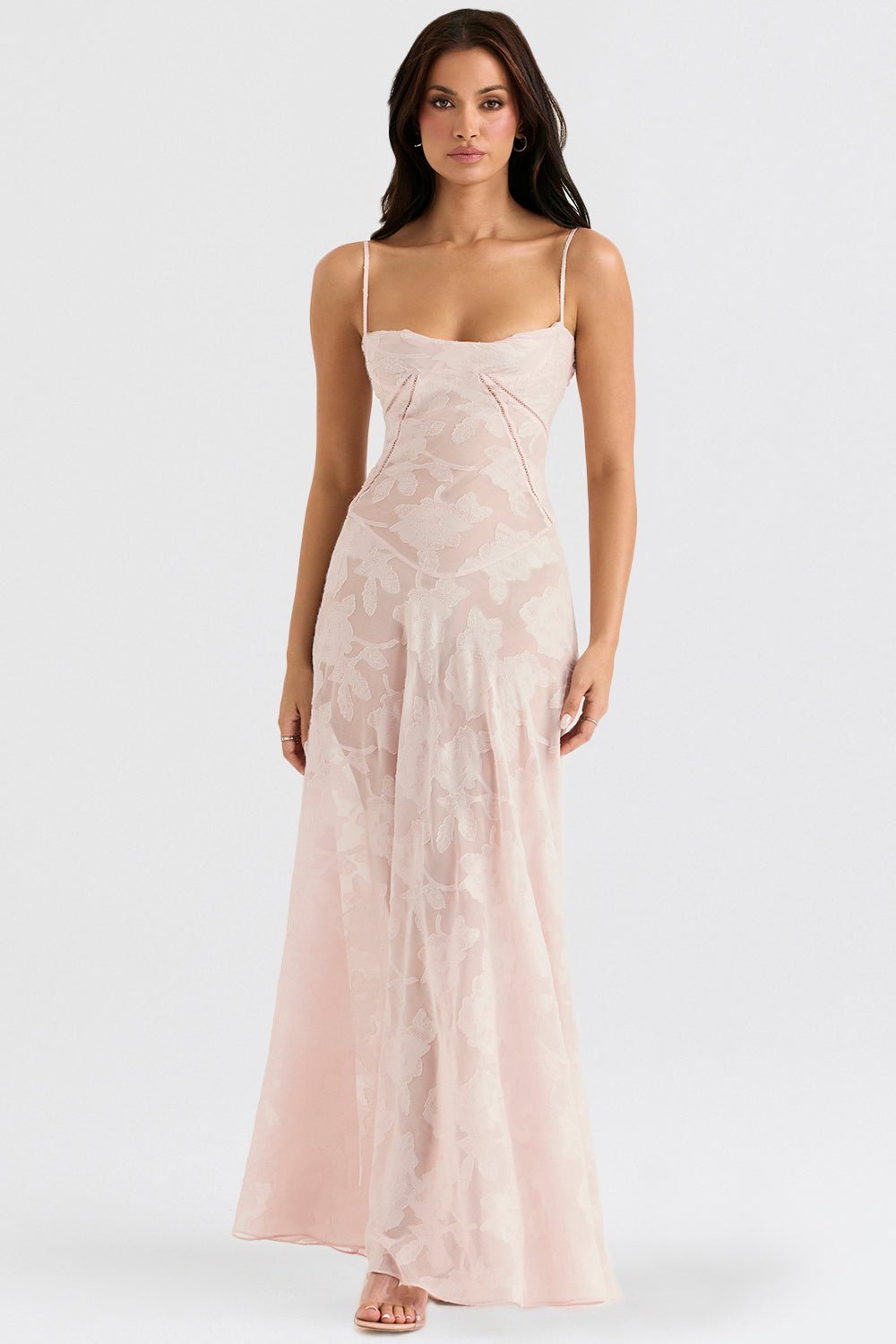 Rosenzauber | Kleid mit Schnürung und Blumenmuster