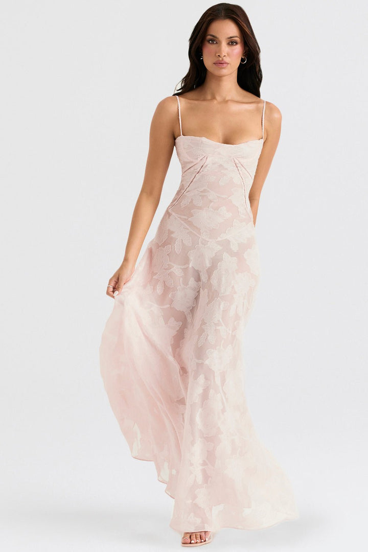 Rosenzauber | Kleid mit Schnürung und Blumenmuster