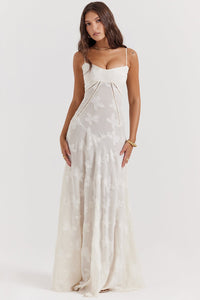 Rosenzauber | Kleid mit Schnürung und Blumenmuster
