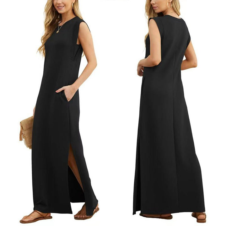 Sommerzauber | Legeres Maxikleid mit Schlitz