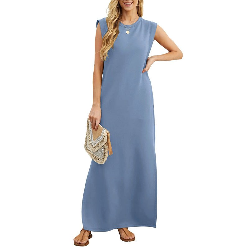 Sommerzauber | Legeres Maxikleid mit Schlitz