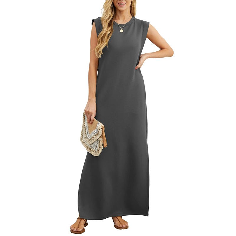 Sommerzauber | Legeres Maxikleid mit Schlitz