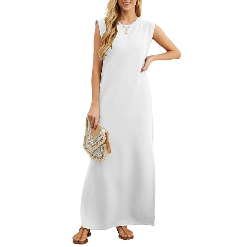 Sommerzauber | Legeres Maxikleid mit Schlitz