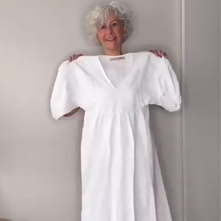 Williaschick | Bequemes, schickes Kleid mit V-Ausschnitt