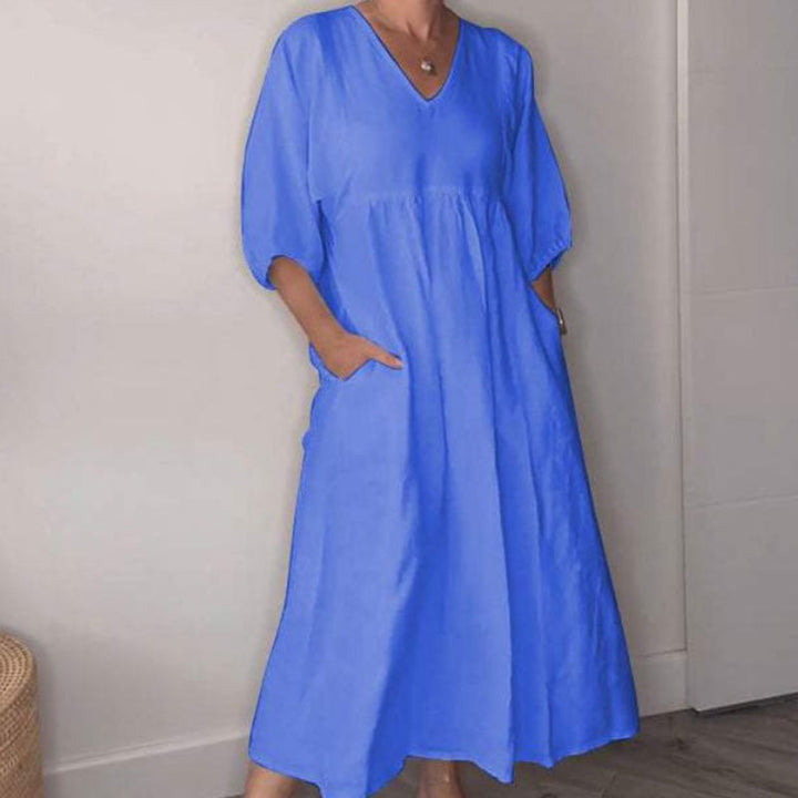 Williaschick | Bequemes, schickes Kleid mit V-Ausschnitt
