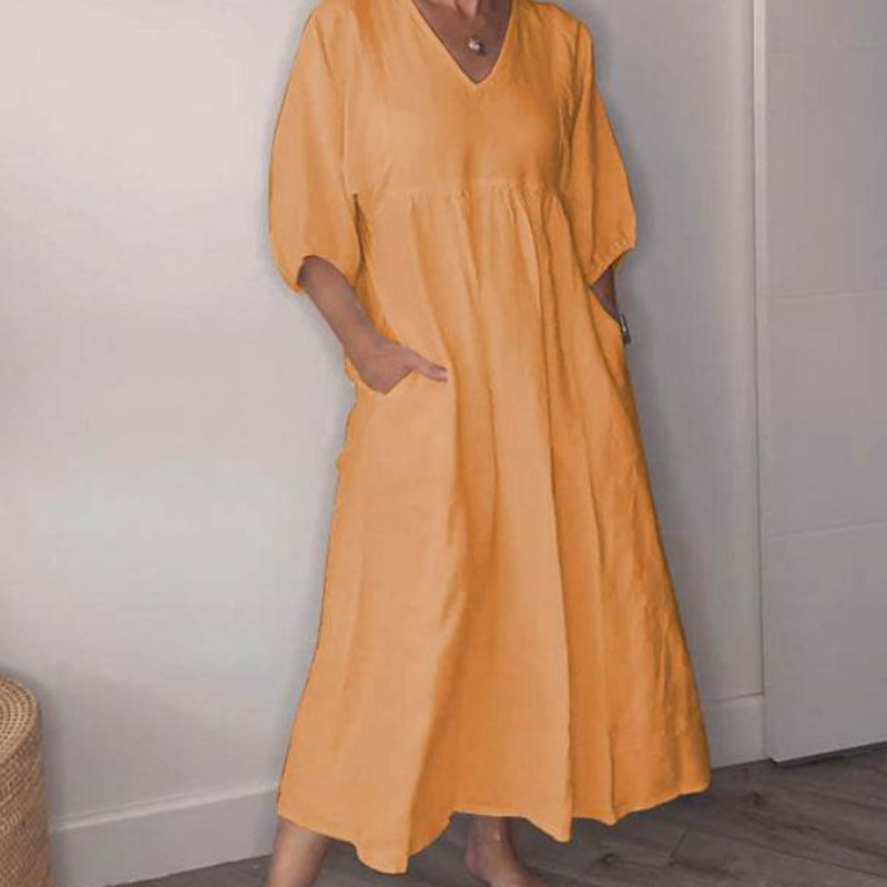 Williaschick | Bequemes, schickes Kleid mit V-Ausschnitt
