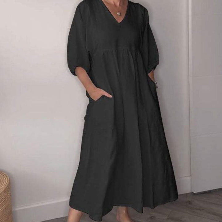 Williaschick | Bequemes, schickes Kleid mit V-Ausschnitt