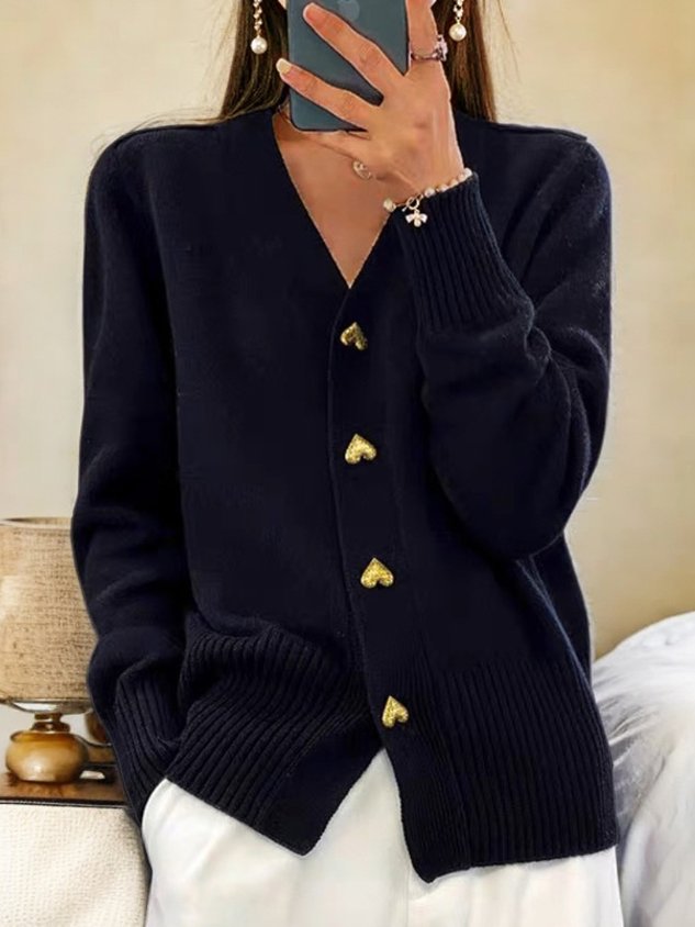 Strickeleganz | Feiner Cardigan