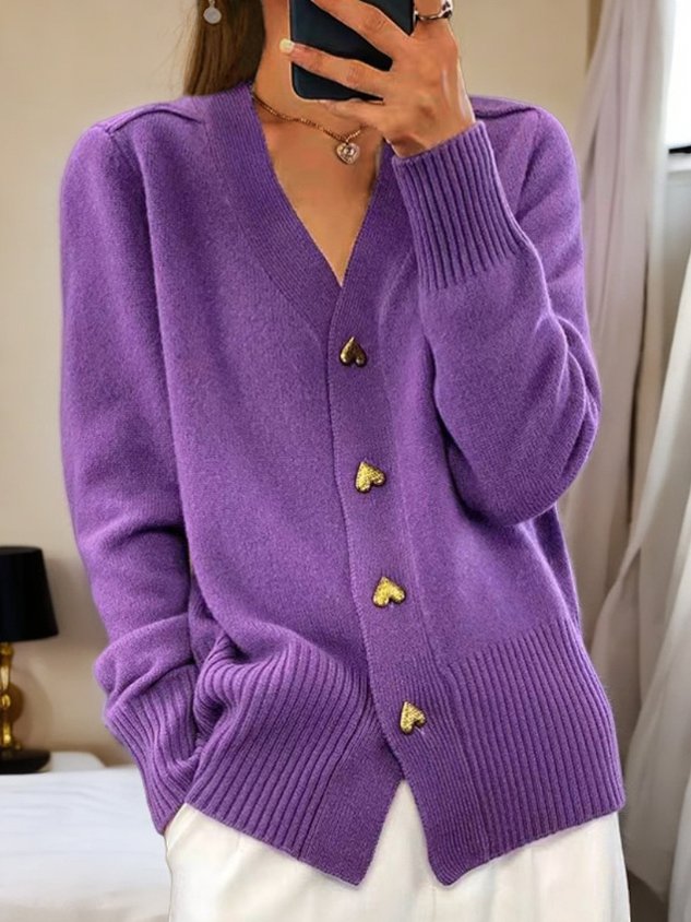 Strickeleganz | Feiner Cardigan