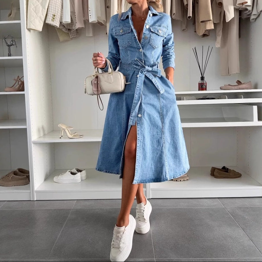Jelymaxi | Maxikleid mit langen Ärmeln