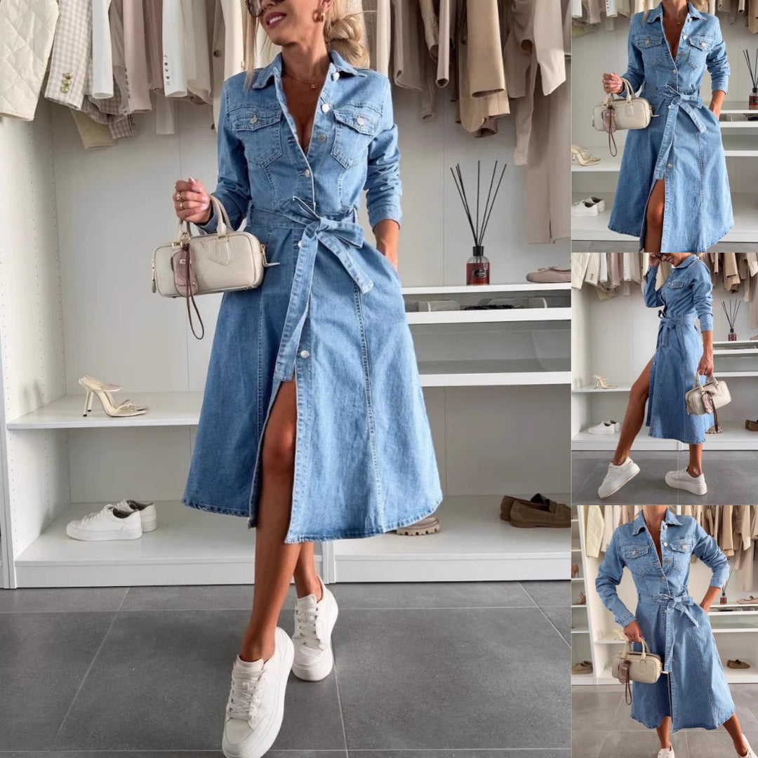 Jelymaxi | Maxikleid mit langen Ärmeln