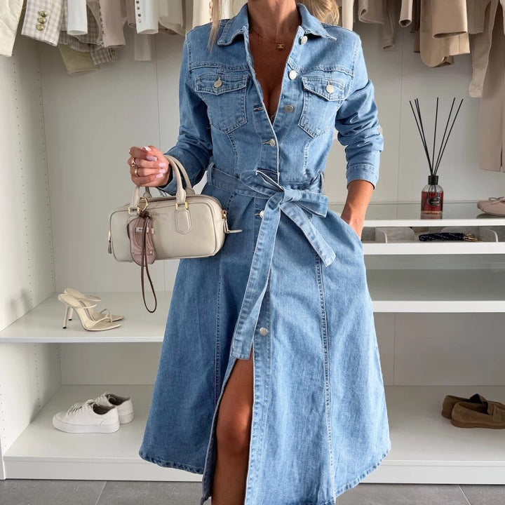 Jelymaxi | Maxikleid mit langen Ärmeln