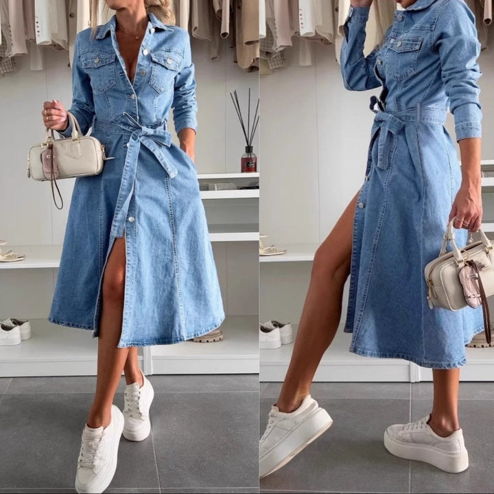 Jelymaxi | Maxikleid mit langen Ärmeln