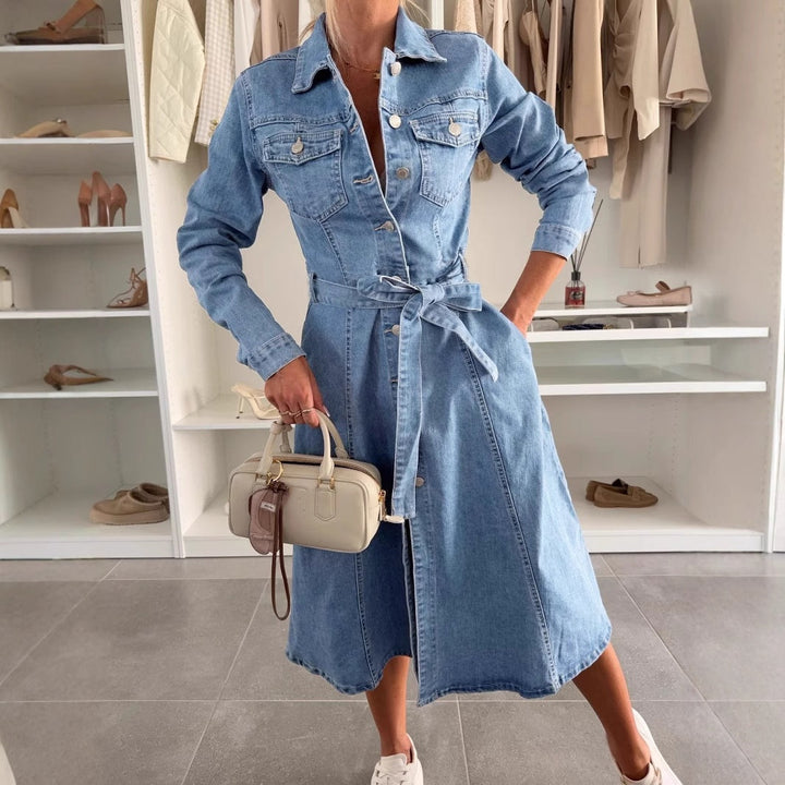 Jelymaxi | Maxikleid mit langen Ärmeln