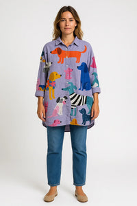 Calira | Verspielte Print-Bluse