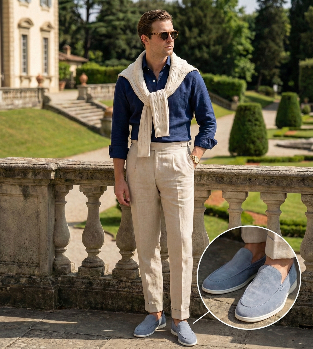 Givalli | Premium Wildleder-Loafer