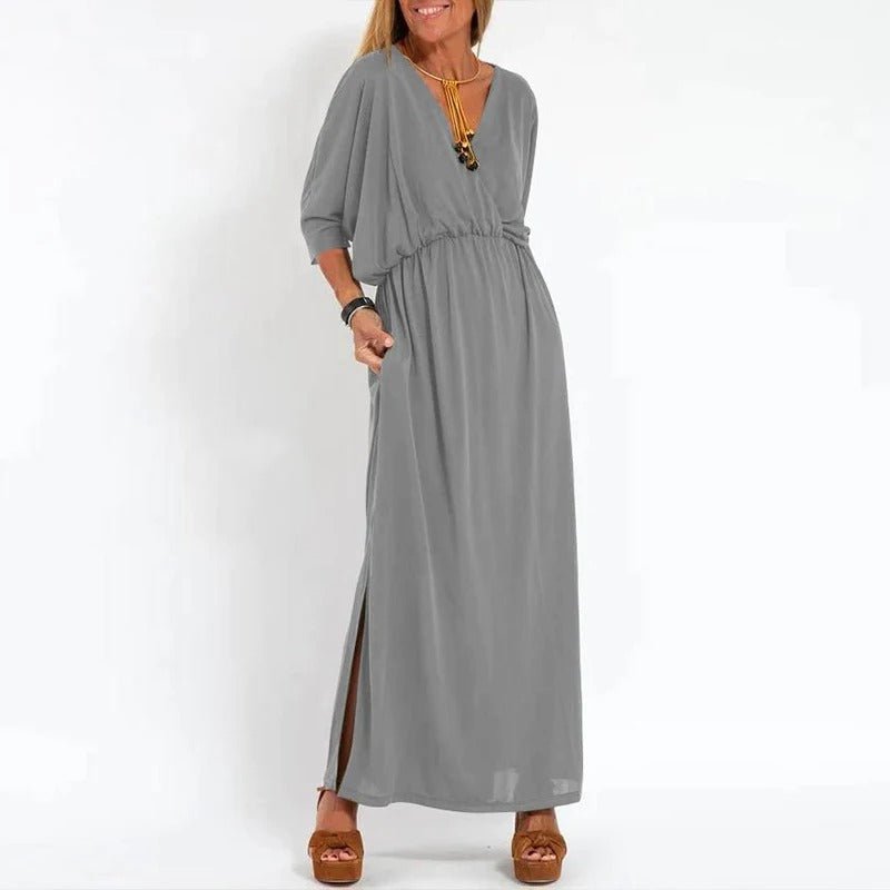 Schwungvoll | Elegantes Fließkleid