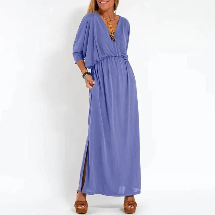 Schwungvoll | Elegantes Fließkleid