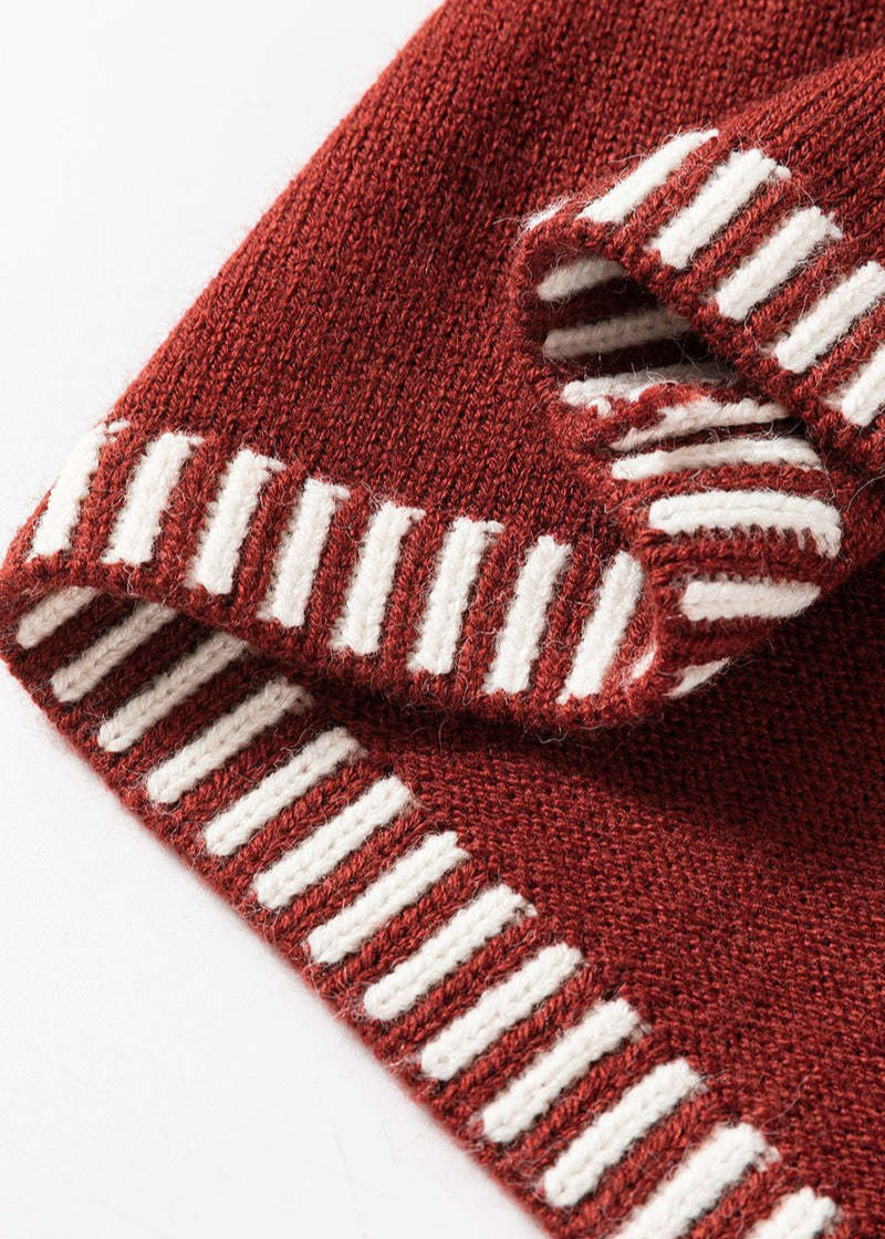Kontrastspiel | Schicker Pullover